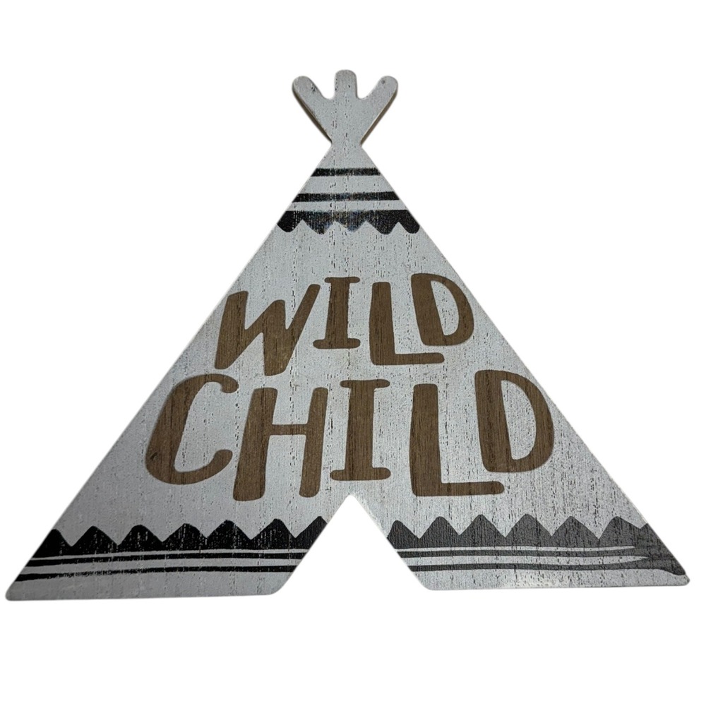 Wild Child Tent Decor - Nursery Wall Art‎ - Boho Baby Room Decoration WP66Q2